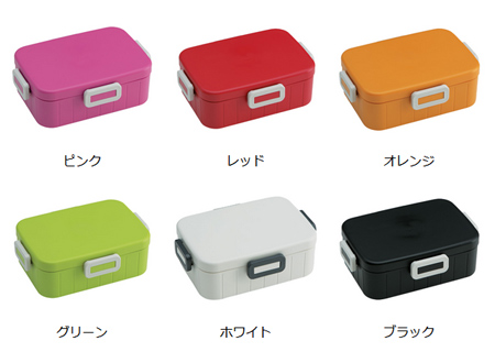 お弁当箱 4点ロックランチボックス 900ｍｌ ブラック ムラウチドットコム