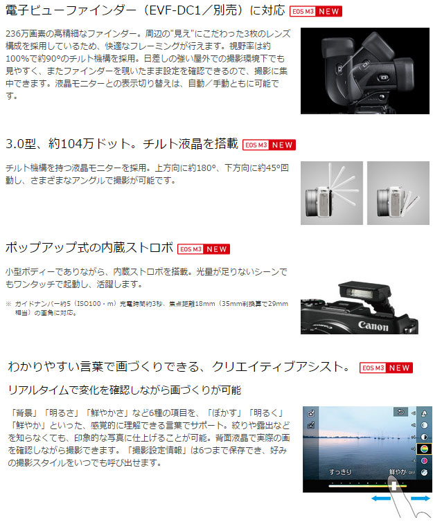 EOS M3       EVF                 9694B073 