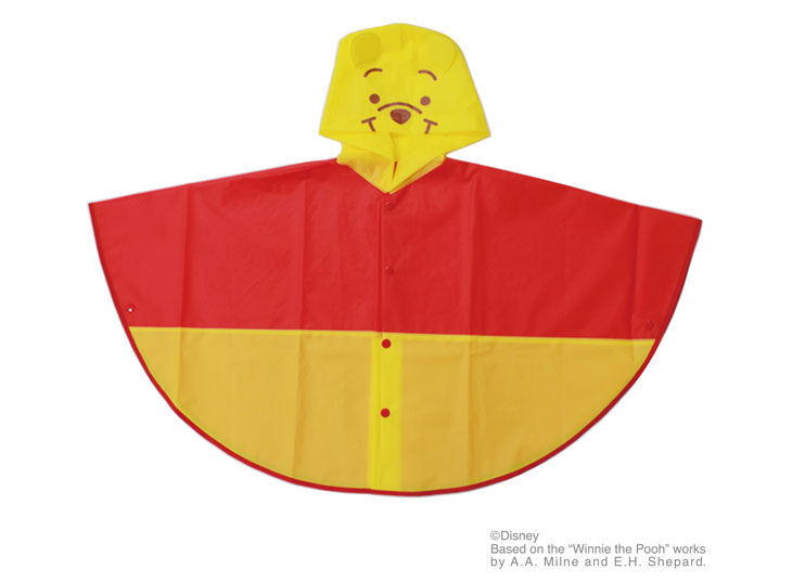 Disney ディズニー キャラクターレインポンチョ ビニpon プー ムラウチドットコム
