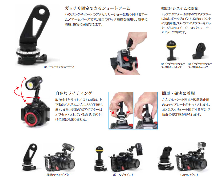 市場 フィッシュアイ Fixイージーロックシューベース用ボールトップ