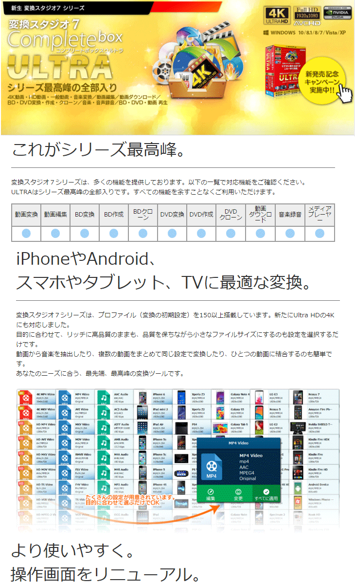 gemsoft 変換スタジオ 7 Complete BOX ULTRA 【 ムラウチドットコム 】