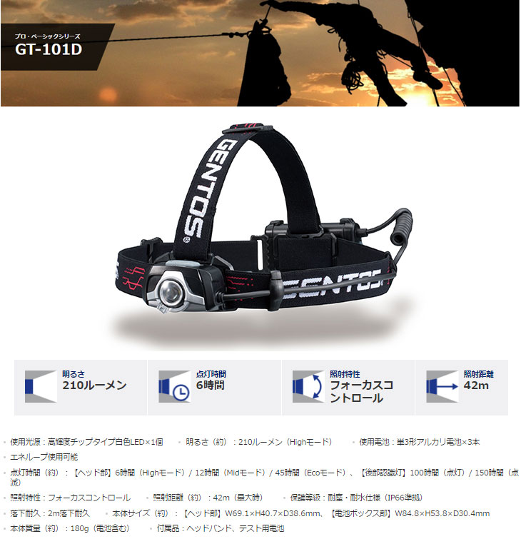 オススメ Gt 101d Ledヘッドライト 210ルーメン ムラウチドットコム オススメ Gt 101d Ledヘッドライト 210ルーメン ムラウチドットコム
