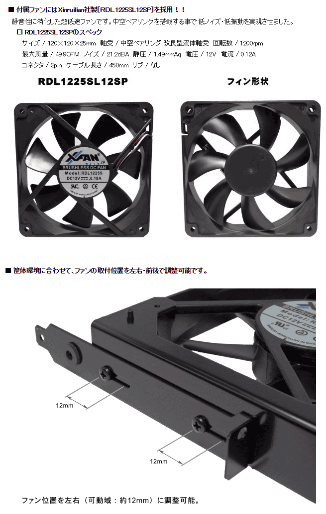 安売り 長尾製作所 PCIスロット120mmFANステイPRO