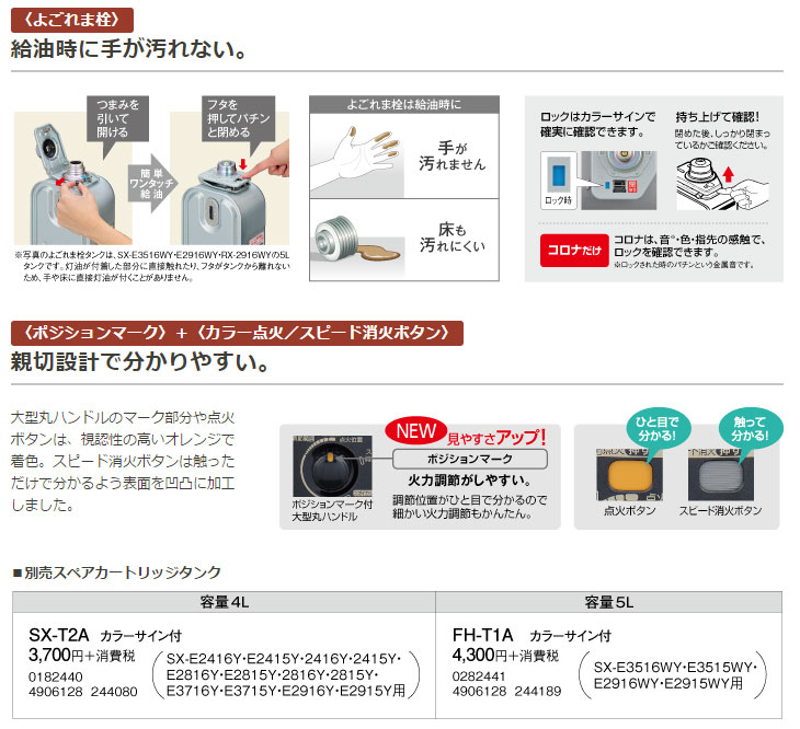 市場 コロナ CORONA スペアカートリッジタンク
