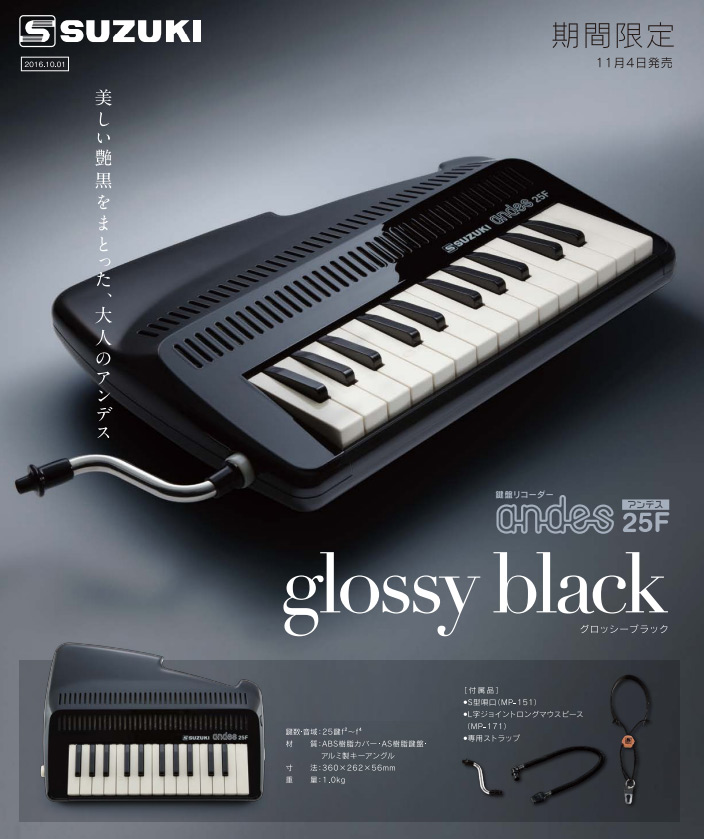 SUZUKI/スズキ アンデス25F （andes 25F） 鍵盤ハーモニカ 癒し