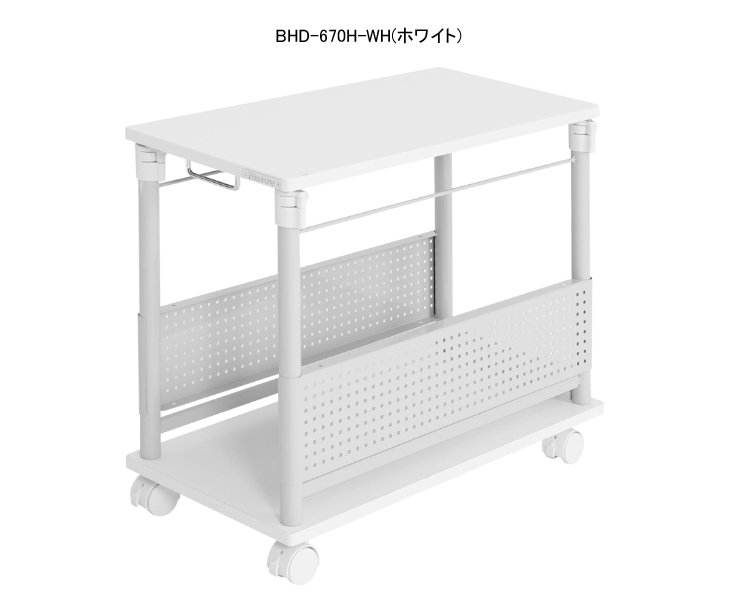 Bhd 670h Bk 昇降式ｌ字デスク ハイタイプ ブラック ムラウチドットコム