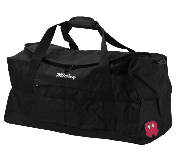 廃盤 キャラクターモチーフ ボストンバッグ ブラック ミッキー 3867 6900 ムラウチドットコム