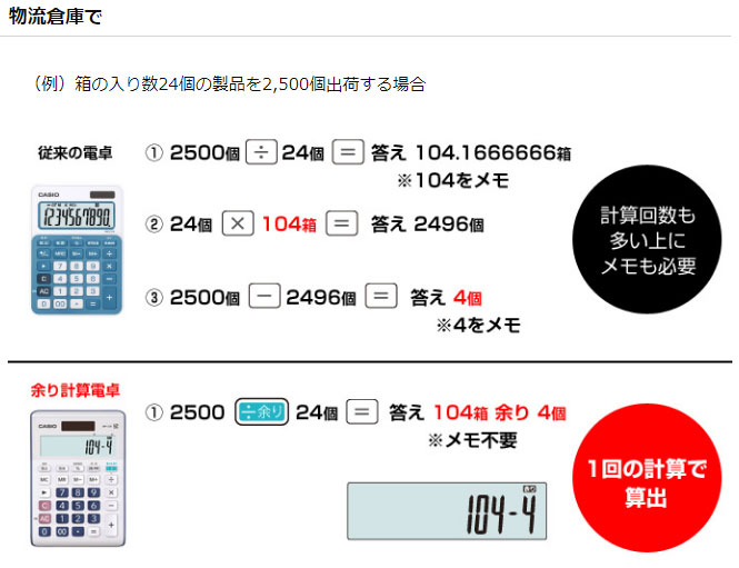 調剤やピッキング業務を効率化 余り計算電卓 ミニジャスト 12桁 Mp 12r ムラウチドットコム