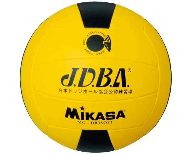 ドッジボール ドッジボール軽量3号 イエロー ブラック Mgdb3soft ムラウチドットコム