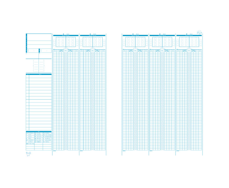 アクセサリー 6人制バレーボールスコアブック Vg0037 ムラウチドットコム