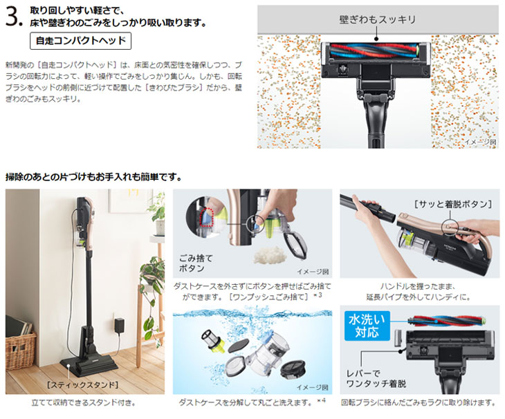 スティッククリーナー ラクかるスティック Pv Bfl1 コードレス式 ムラウチドットコム スティッククリーナー ラクかるスティック Pv Bfl1 コードレス式 ムラウチドットコム