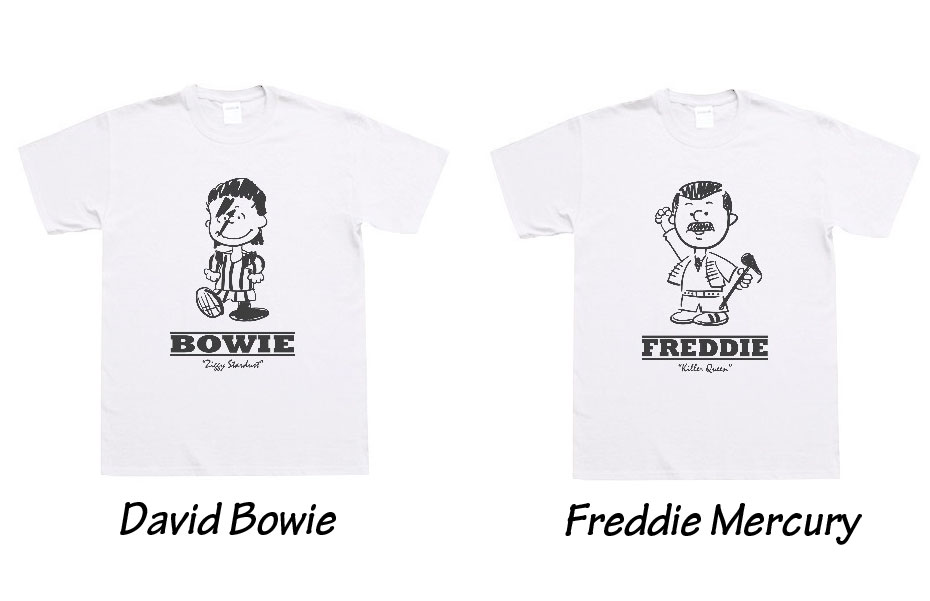 It パロディプリントｔシャツ フレディ マーキュリー ムラウチドットコム