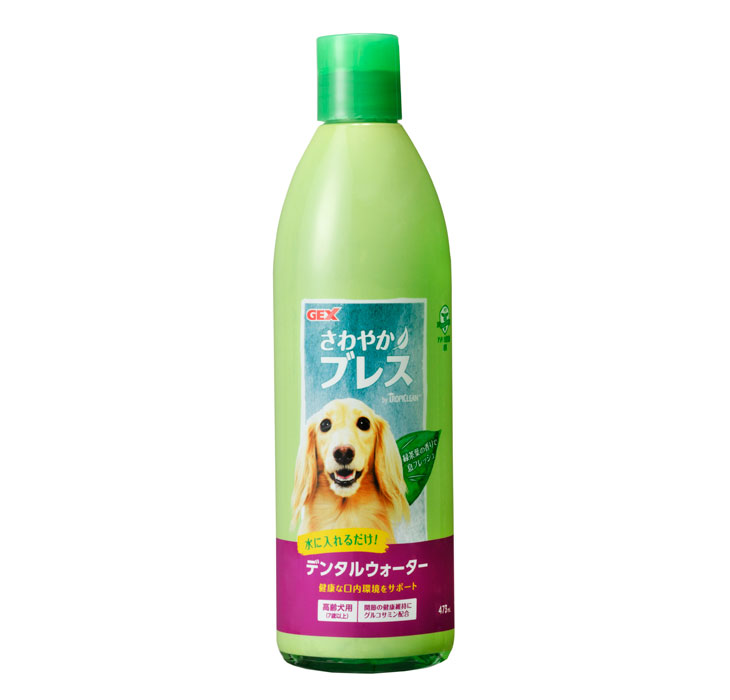さわやかブレス デンタルウォーター 高齢犬用 473ml ムラウチドットコム