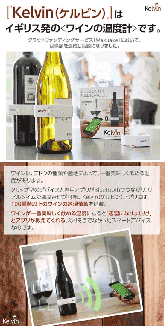 ワイン専用温度計
