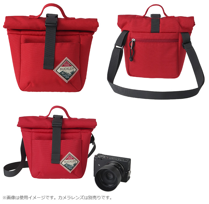 Ve 3550 レッド バックラーミラーレスバッグ Buckler ムラウチドットコム