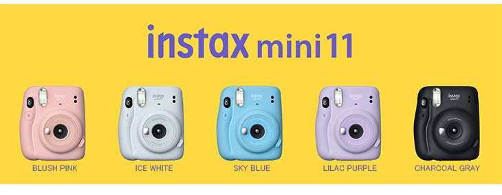 納期未定】instax mini 11（BLUSH PINK/ブラッシュピンク） インスタントカメラ チェキ/Cheki 【 ムラウチドットコム 】