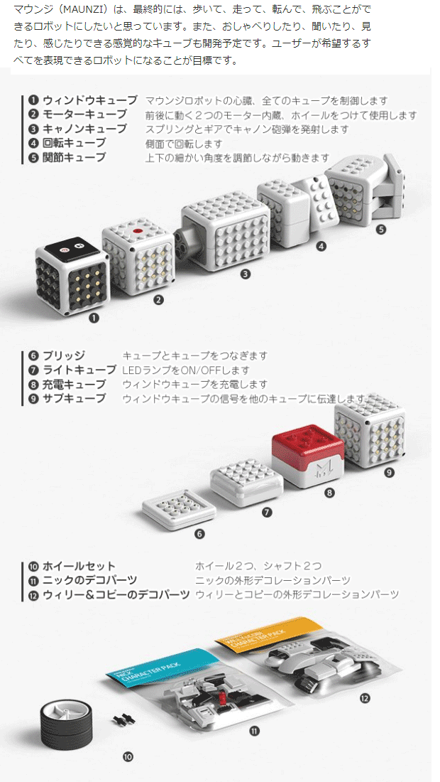 ブロック組立ロボット Maunzi マウンジ Full Performance Kit Mzs ムラウチドットコム