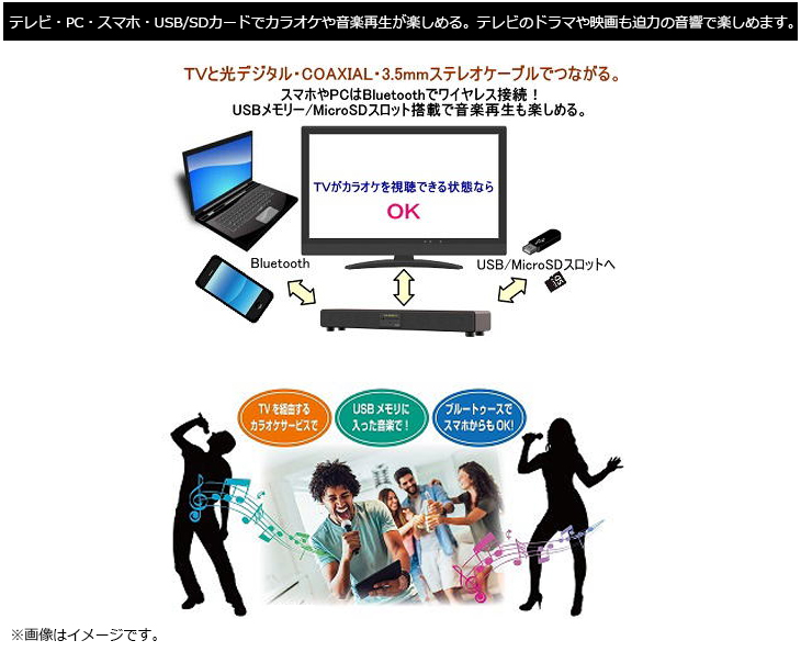 TKMI-002 カラオケスピーカーサウンドプロ ワイヤレスマイク2本付き ...