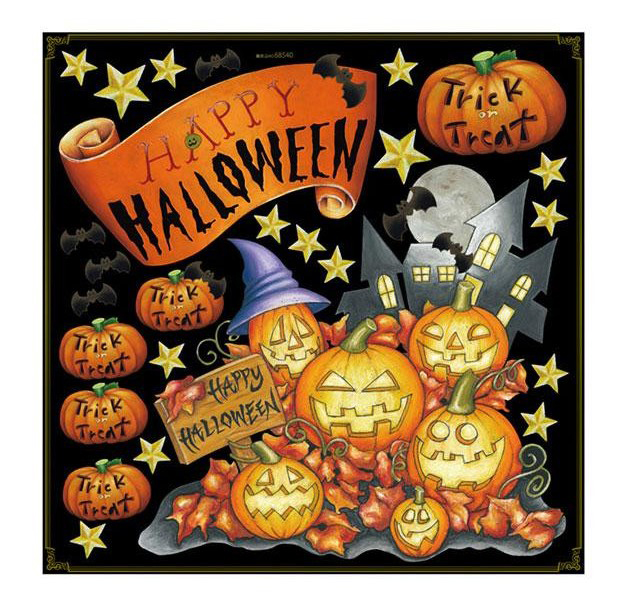 ｐデコレーションシール ６８５４０ ハロウィン かぼちゃ ムラウチドットコム