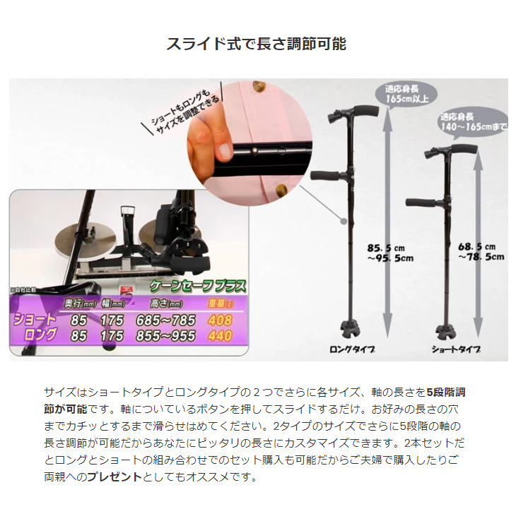れない】 ケーンセーフ プラス SPORT 花柄ロング へるすぴあ - 通販 - PayPayモール ロング - shineray.com.br