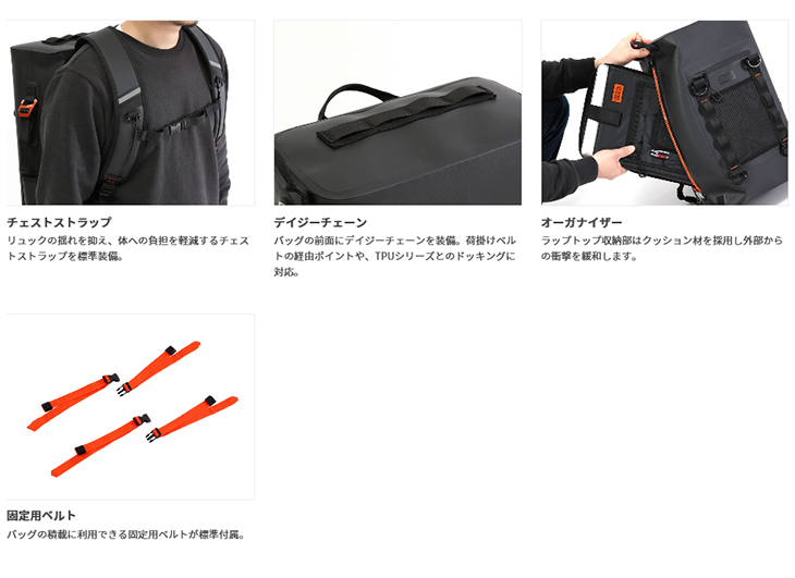 市場 ドッペルギャンガー メーカー直送 DOPPELGANGER TPUウォータープルーフバックパック