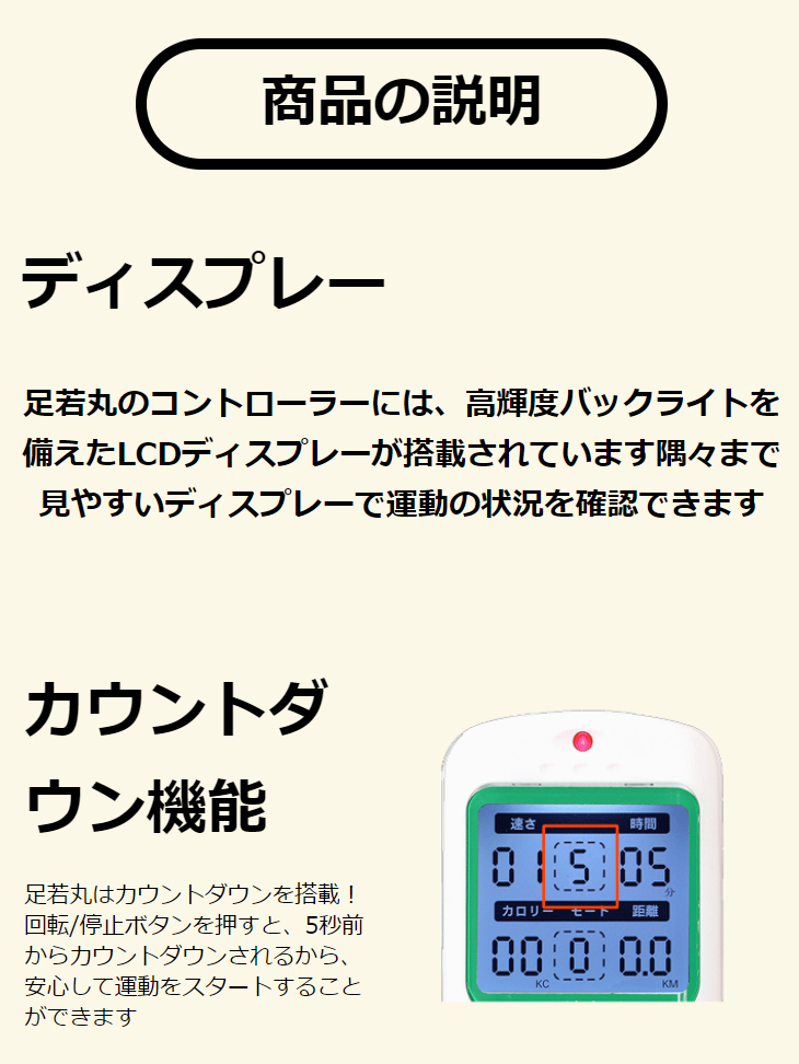 ５５％以上節約 あしわかまる ASM-01 電動サイクルマシン 足若丸 【納期1月下旬以降】 株式会社ブランディングジャパン - ダイエット器具 -  www.mayautos.com