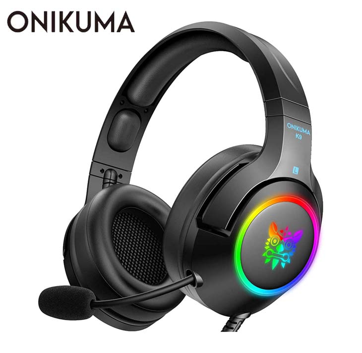 ノイズキャンセリングﾞマイク付き ゲーミングヘッドセット ドライバー 50mm Iq K9 ムラウチドットコム
