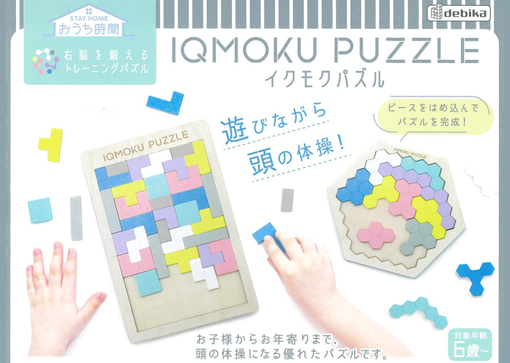 イクモクパズル 四角形 40ピース 113006 【 ムラウチドットコム 】