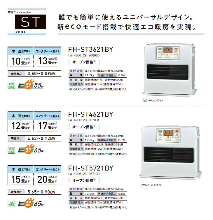 ランキング総合1位 トヨトミ 石油ファンヒーター LC-S53I W ホワイト FOR USE IN JAPAN ONLY fucoa.cl