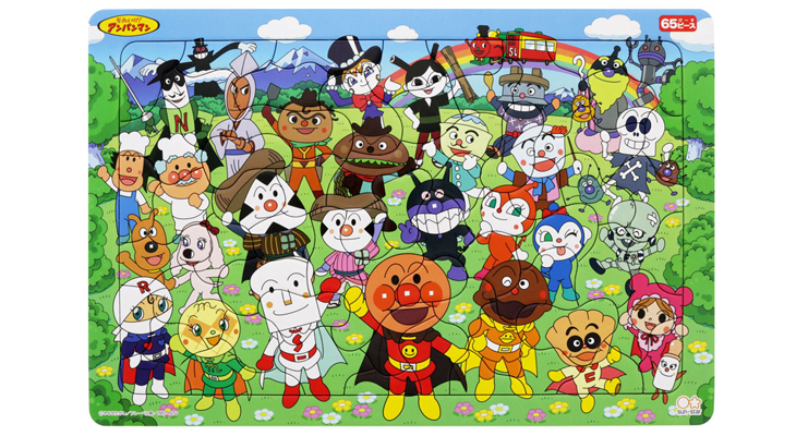 パズルしようよ65ｐ それいけ アンパンマン アンパンマンとなかまたち 65ピース w ムラウチドットコム