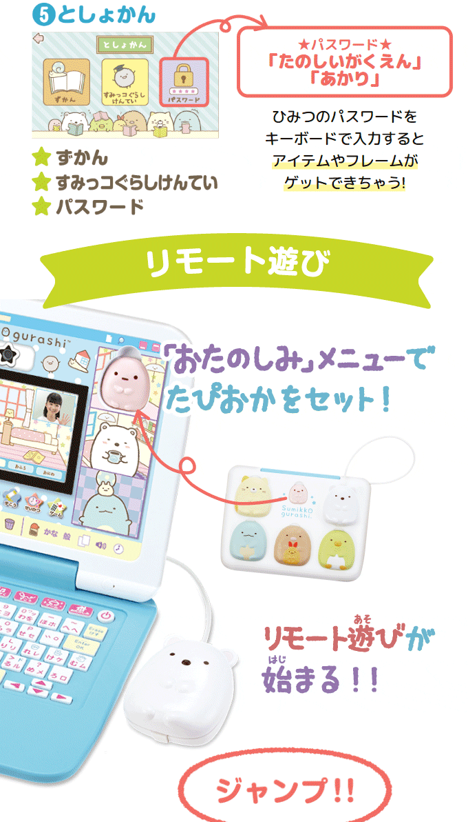 すみっコぐらしパソコン プレミアムプラス デコ 【 ムラウチドットコム 】