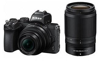 Nikon Z 50 _uY[LbgiNIKKOR Z DX 16-50mm f/3.5-6.3 VR & NIKKOR Z DX 50-250mm f/4.5-6.3 VRj