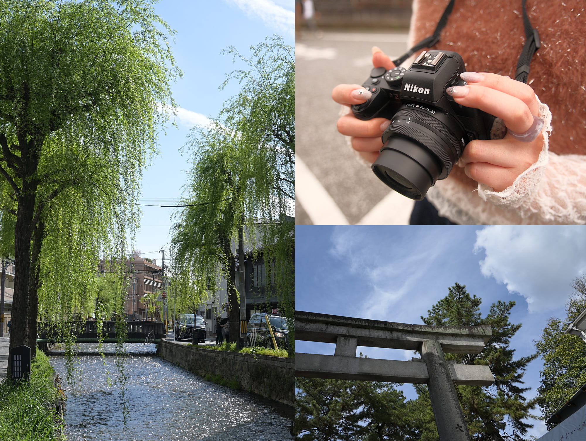 グリップがしっかり握れるので安定した撮影ができます グリップがしっかり握れるので安定した撮影ができます