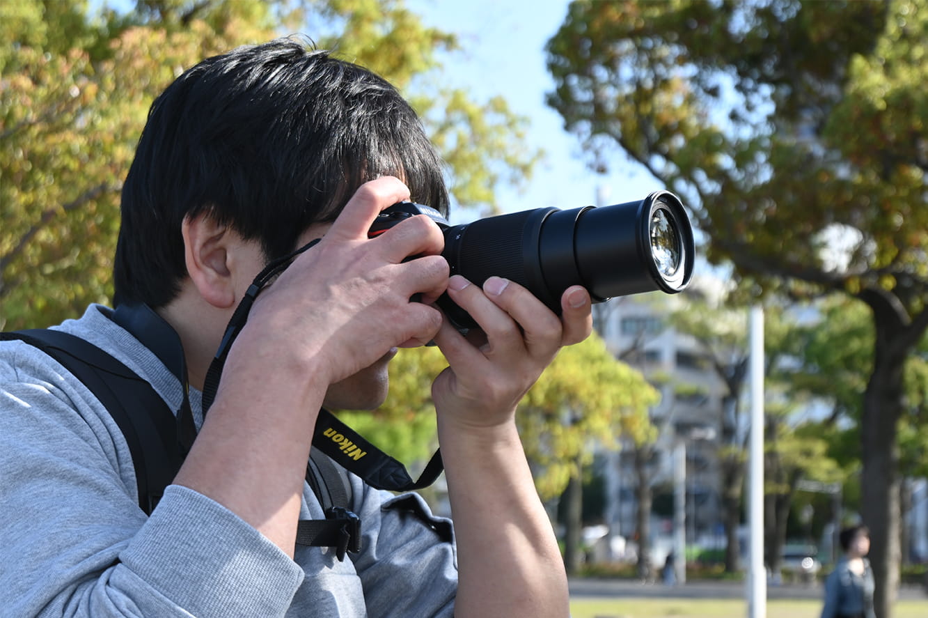 ファインダー越しの世界はまた格別! ファインダー越しの世界はまた格別!