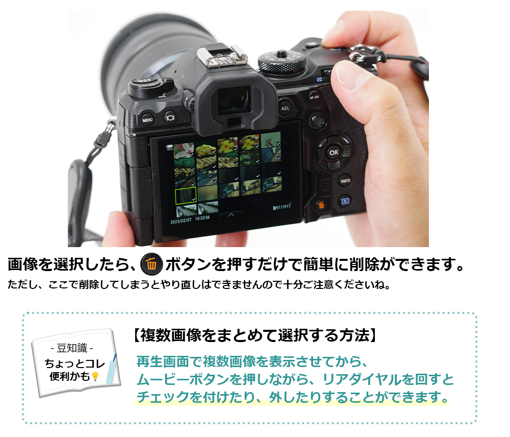 mIOM SYSTEM OM-1ŕ摜ꊇ폜@