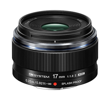 M.ZUIKO DIGITAL 17mm F1.8 II