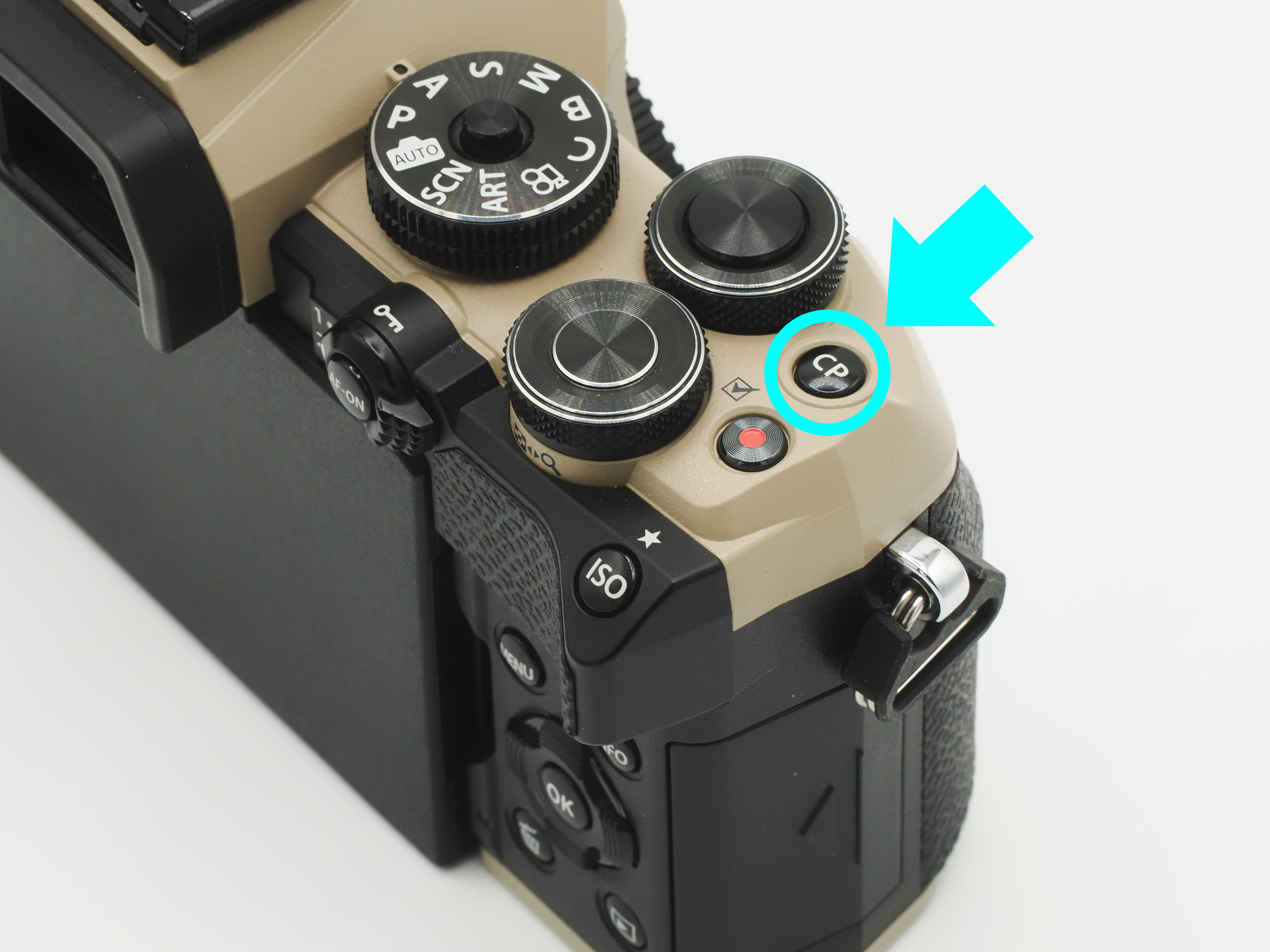 OM-5 Mark II にもついた!CPボタン OM-5 Mark II にもついた!CPボタン