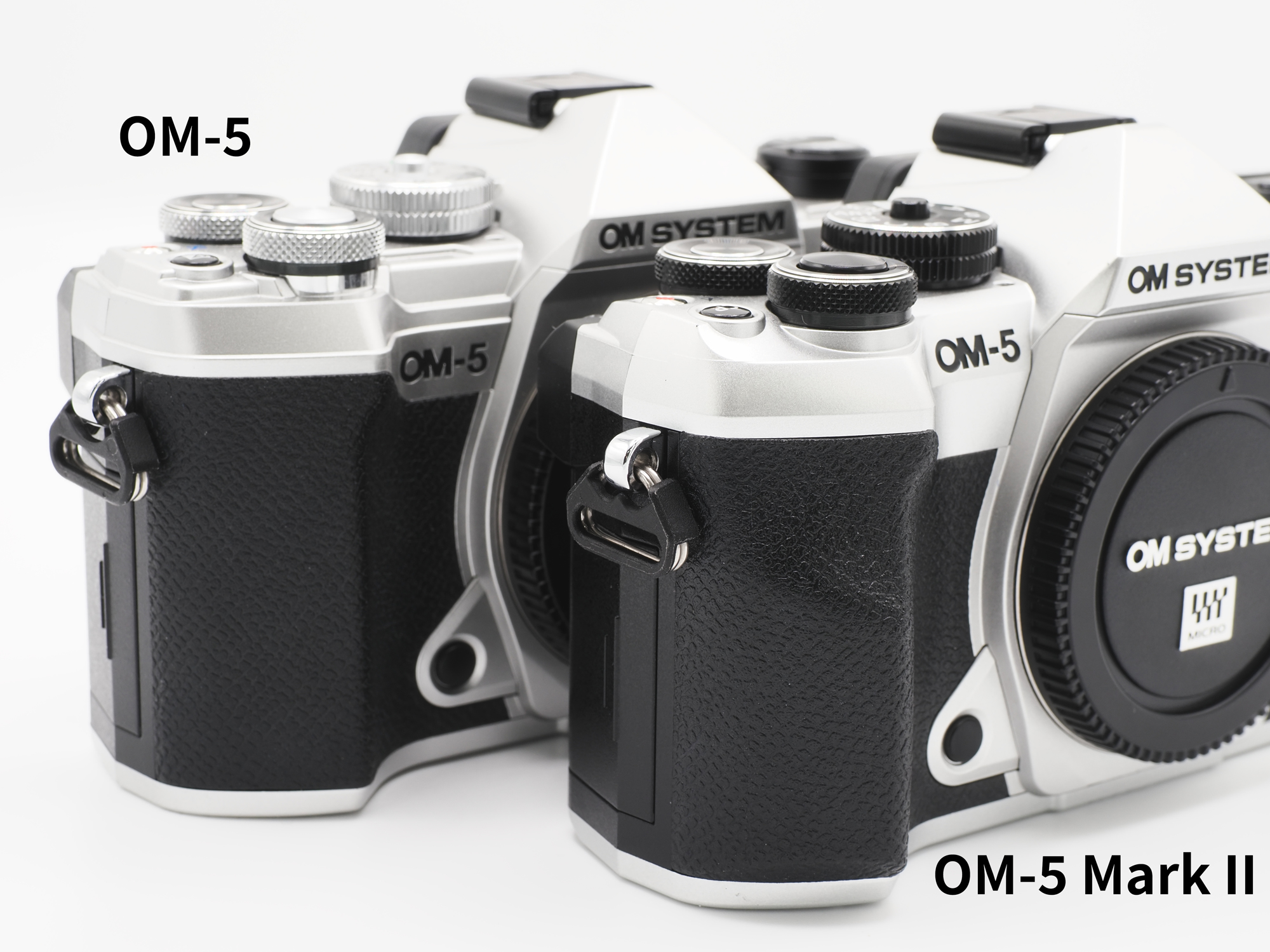 OM-5 とOM-5 Mark IIとの比較 OM-5 とOM-5 Mark IIとの比較