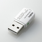 150Mbps USB2.0�Ή����^����LAN�A�_�v�^�@LAN-W150N/U2�V���[�Y