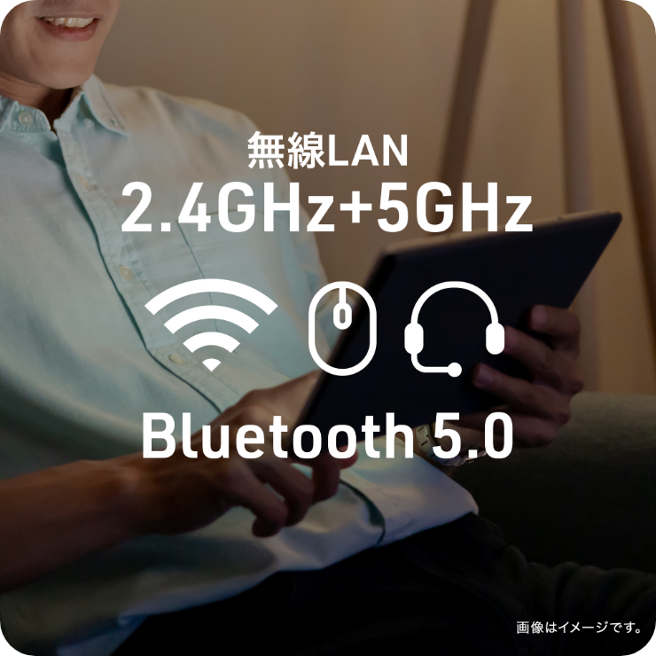 LAN 2.4GHz+5GHz Bluetooth5.0