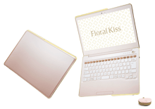 Floral Kissフェミニンピンク★高性能i5 SSD搭載 PC ASCII.jp：女子力重視ならこれ！ エレガントなノートPC「Floral