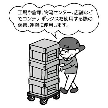 コンテナ台車