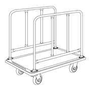 サイドハンドル台車