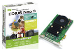 EDIUS Neo 3 Ly[ with FIRECODER Blu